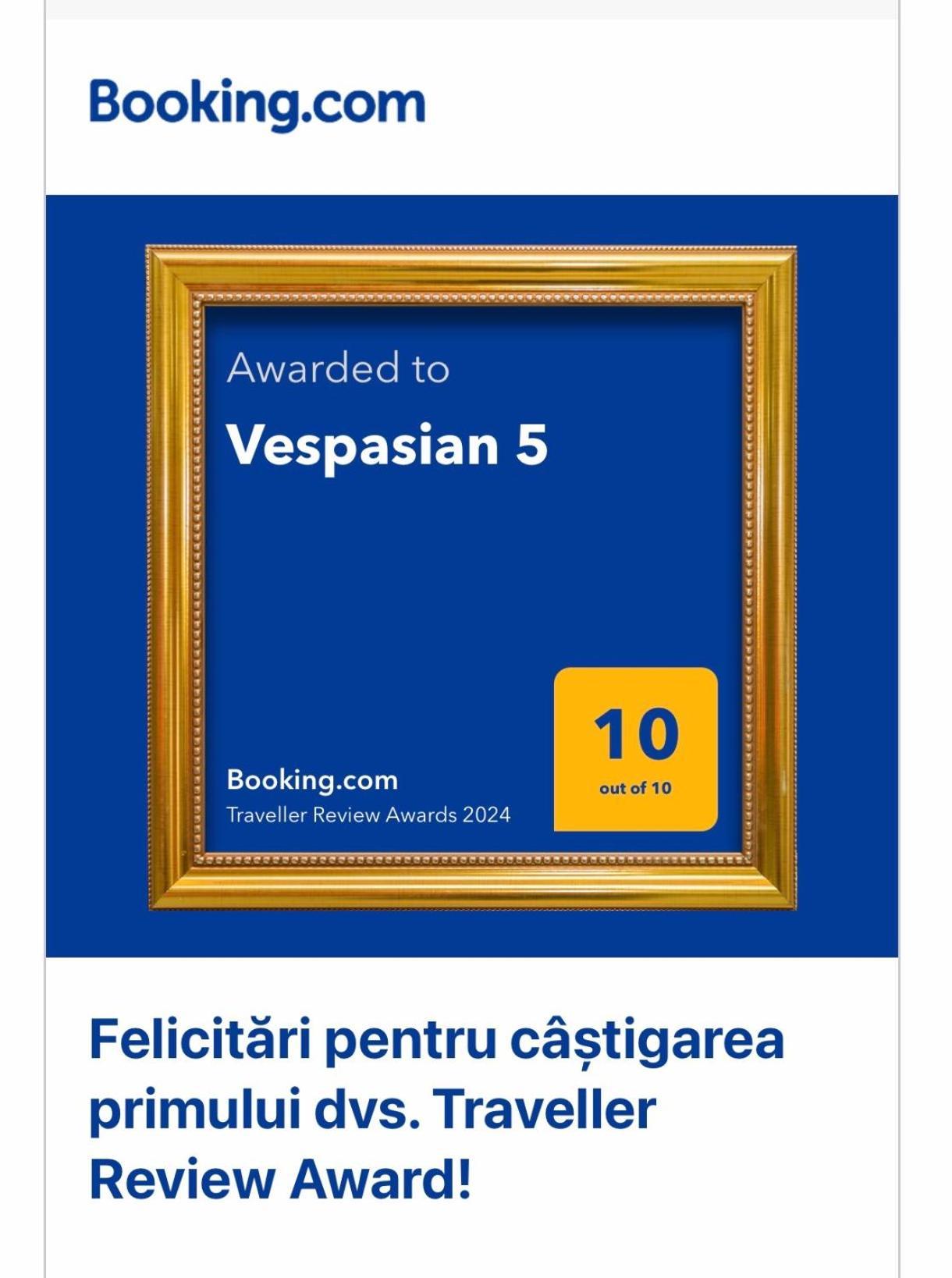 Vespasian 5 Bucarest Exterior foto